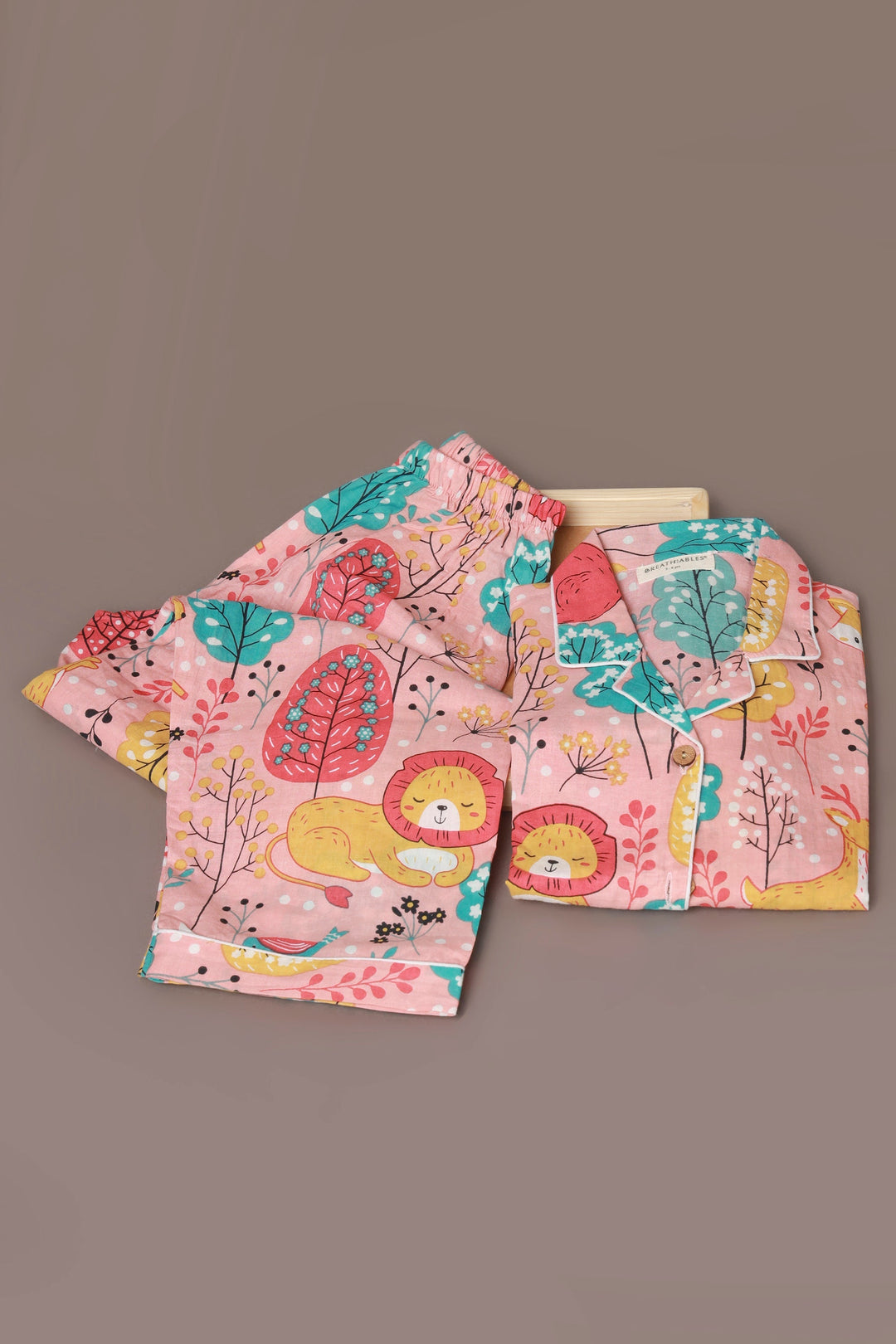 Peachy Simba and Baloo Shirt & Pyjama Nightsuit for Kids Unisex | SHOBITAM