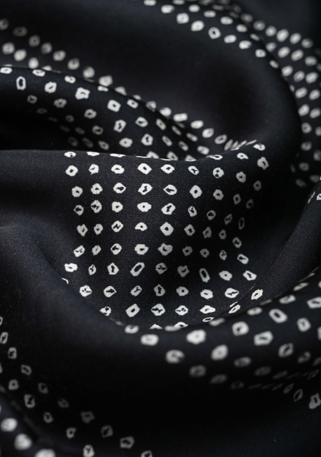 Black Gajji Silk Saree with Bandhini Digital Print and Gotta Patti Border