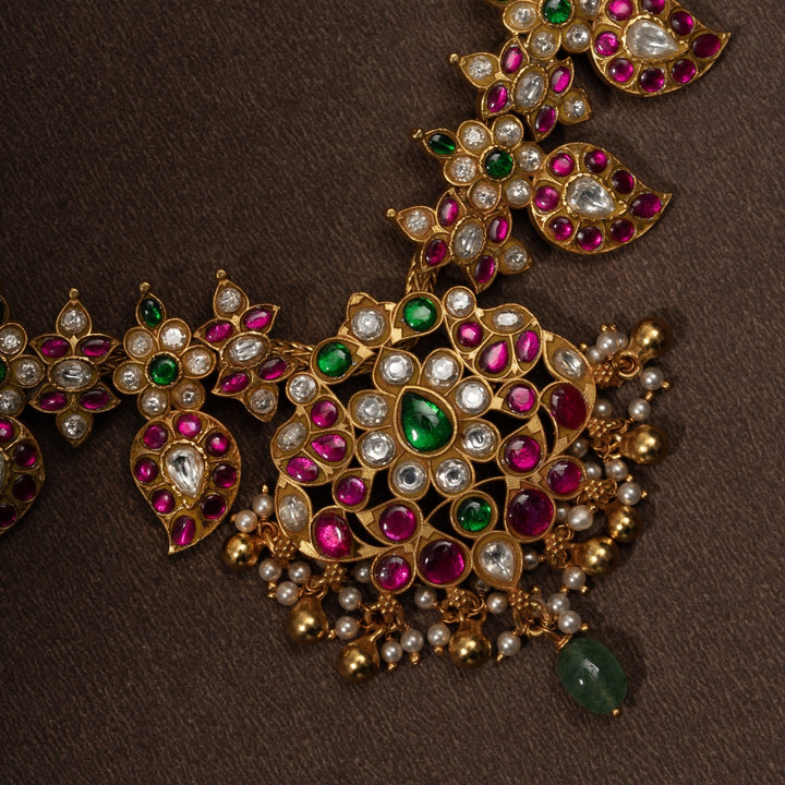 92.5 Silver Ambrosia Kundan Necklace | SHOBITAM