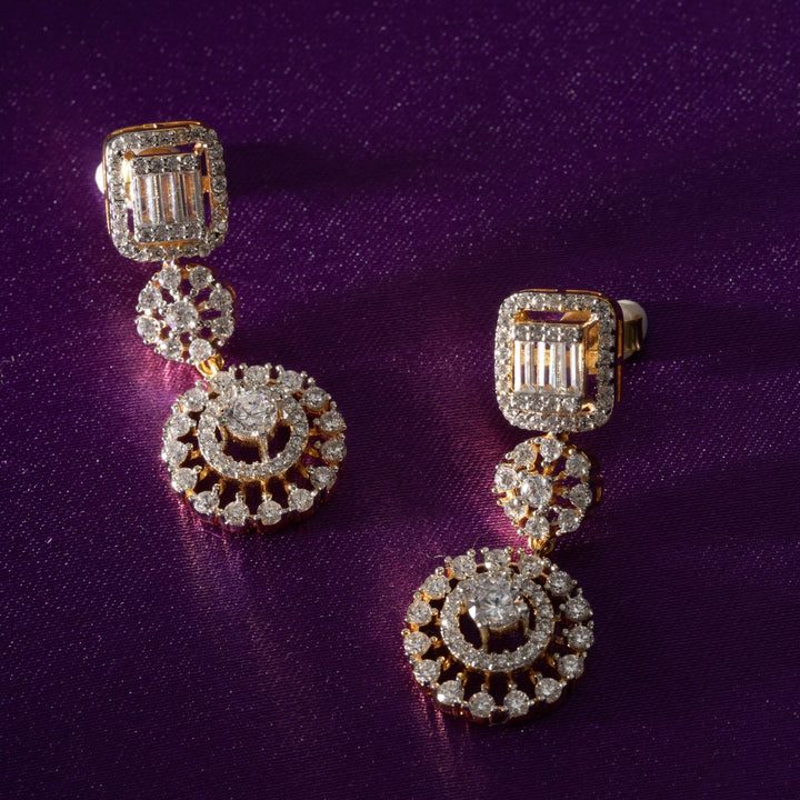 92.5 Silver, 24kt Gold Polish Regal Trinket Necklace Set | SHOBITAM