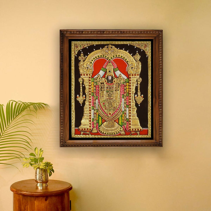 TANJORE PAINTING BALAJI 12*10 | SHOBITAM