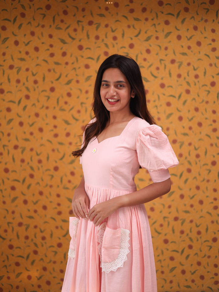 Soft Cotton Dress (Gulabi Collection) Express | SHOBITAM