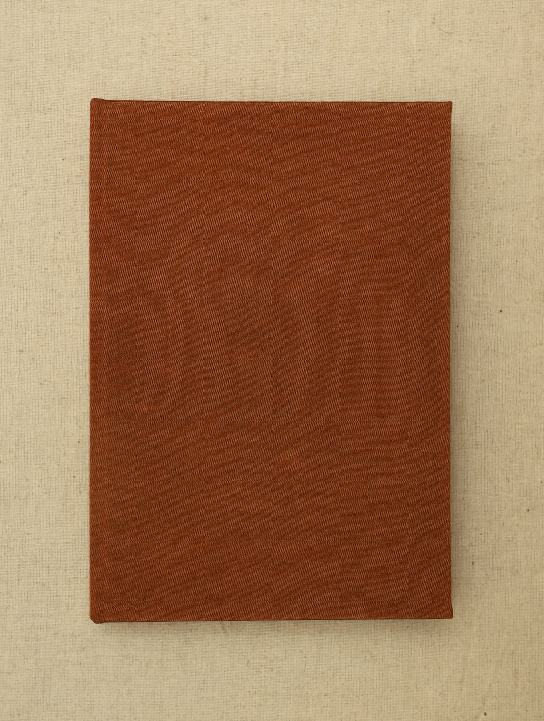 Wood Free, Cotton Paper Brown Oval Hand Embroidered Diary with Handmade Paper,100 Pages