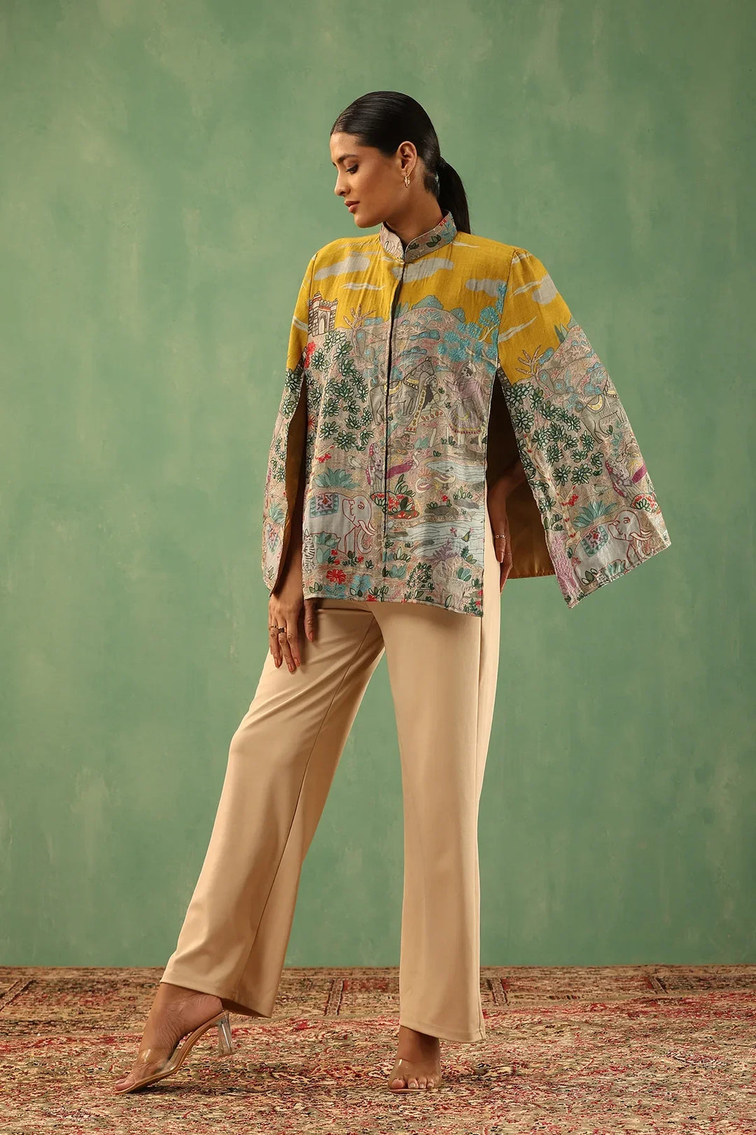 Ezra Vintage Cape | SHOBITAM