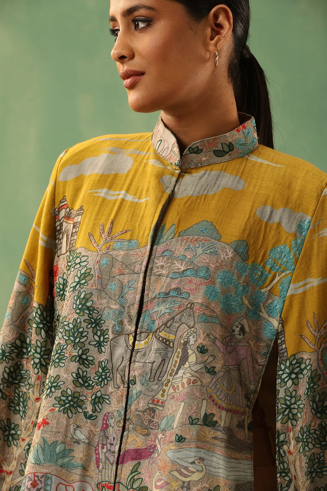 Roshni Chopra - Ezra Vintage Cape | SHOBITAM