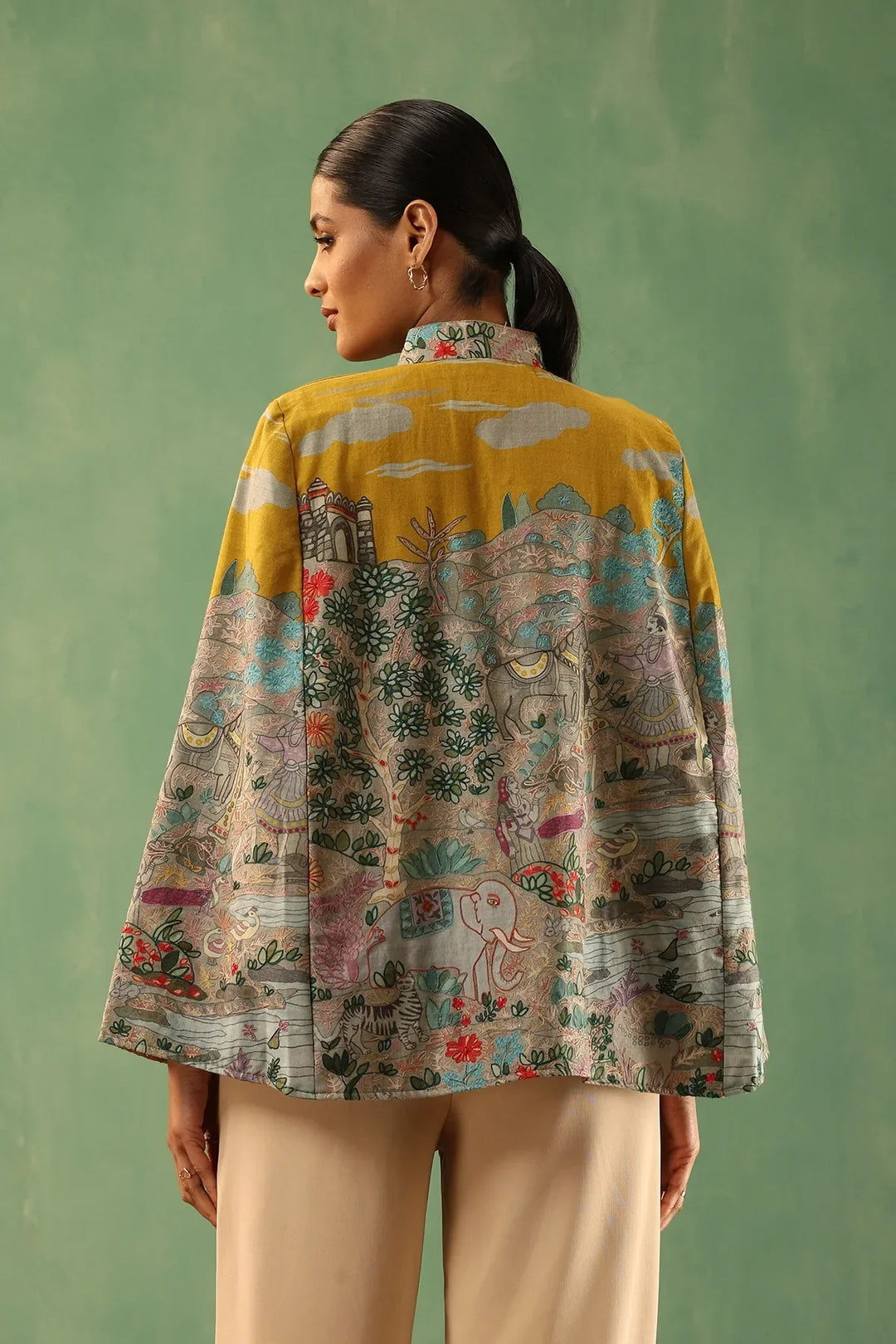 Roshni Chopra - Ezra Vintage Cape | SHOBITAM