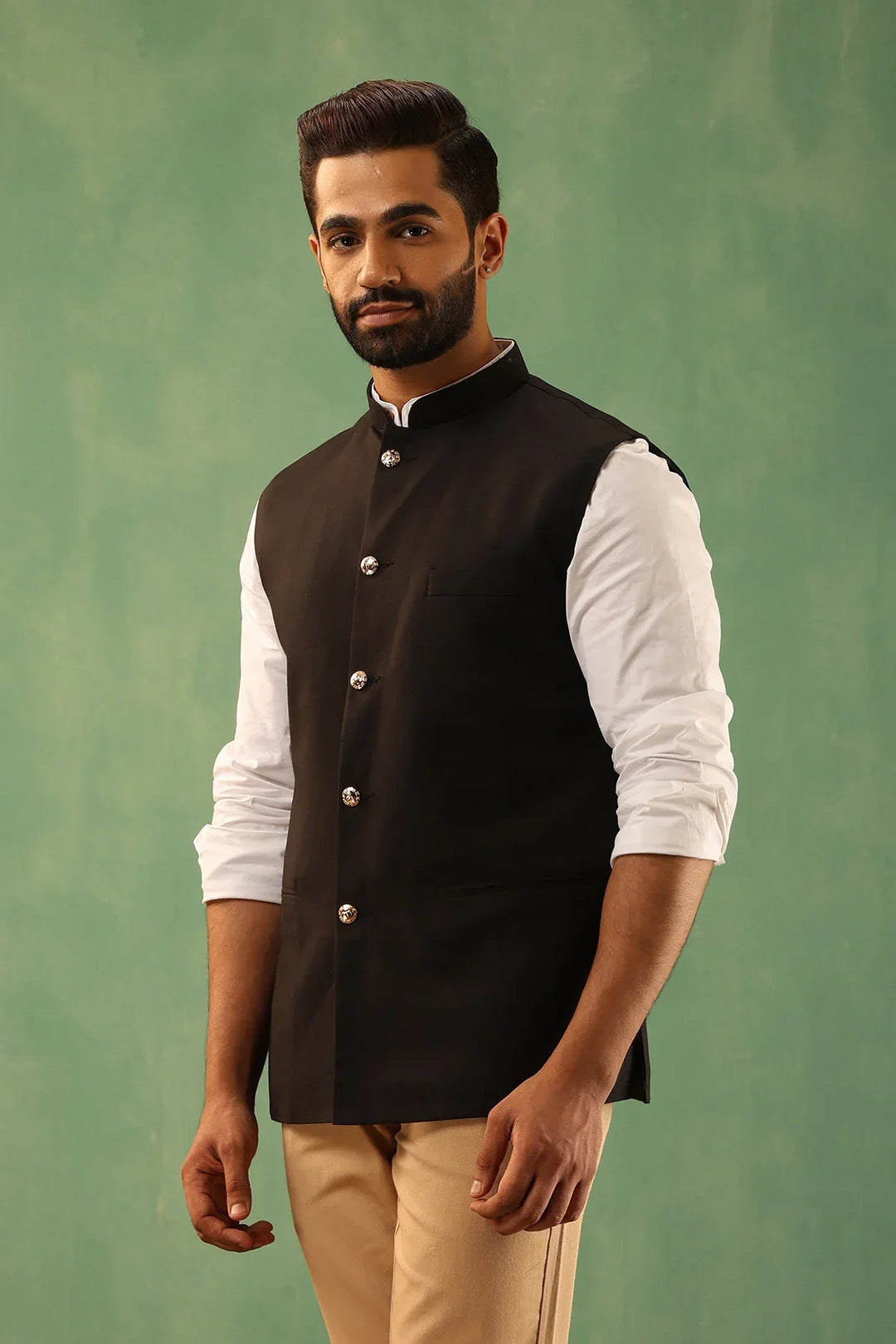 Astin Mens' Waist Coat/Bandi | SHOBITAM