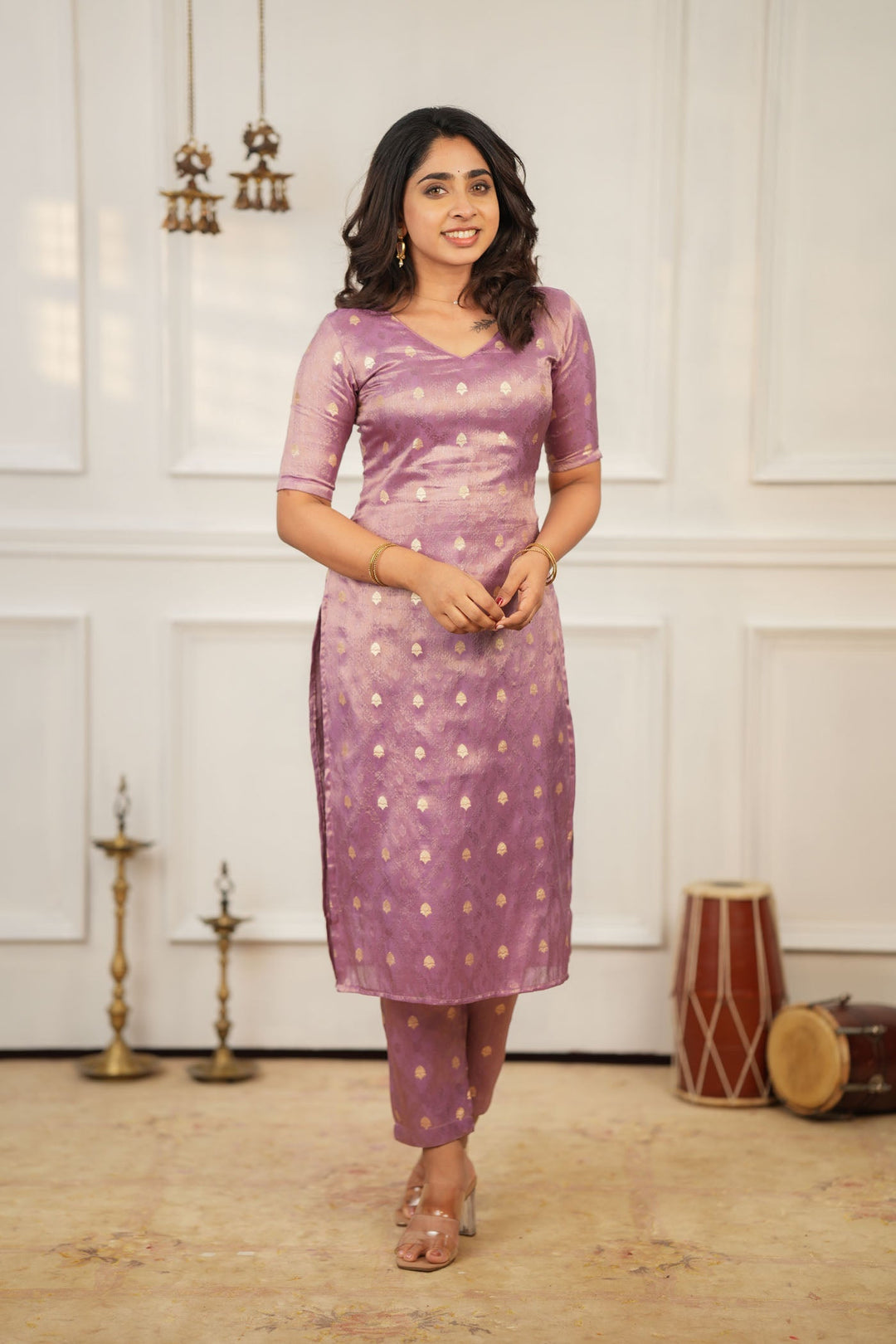 Ayra Lilac Co - Ord Set (Set of 2) | SHOBITAM