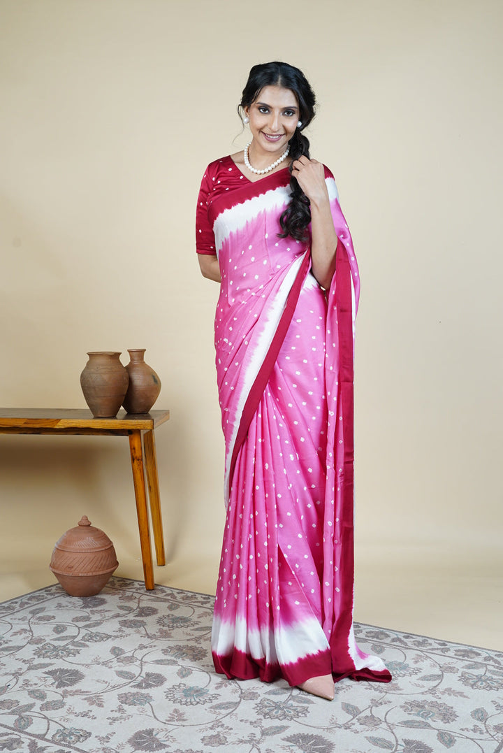 Shringaar Bandhani Saree  | SHOBITAM
