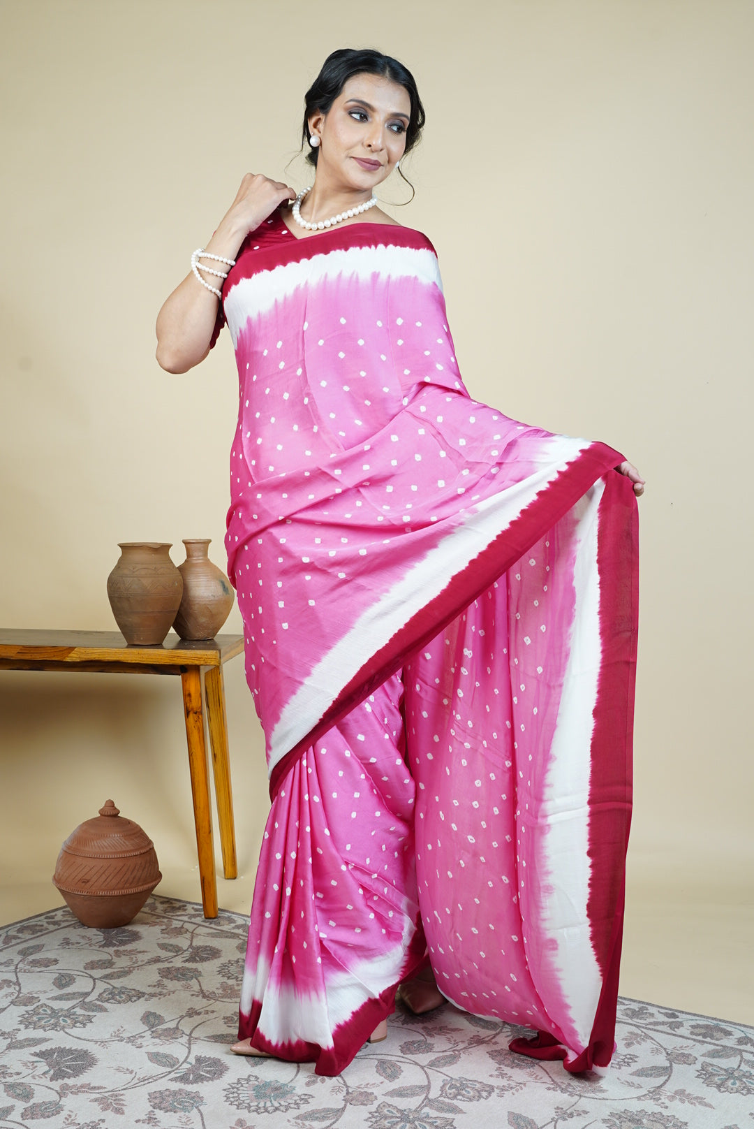 Shringaar Bandhani Saree  | SHOBITAM