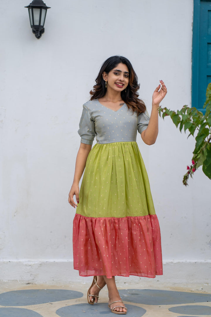 Maanvi Tier Dress | Made To Order