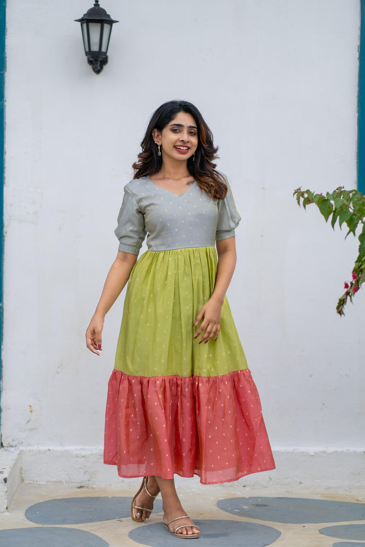 Maanvi Tier Dress | Made To Order