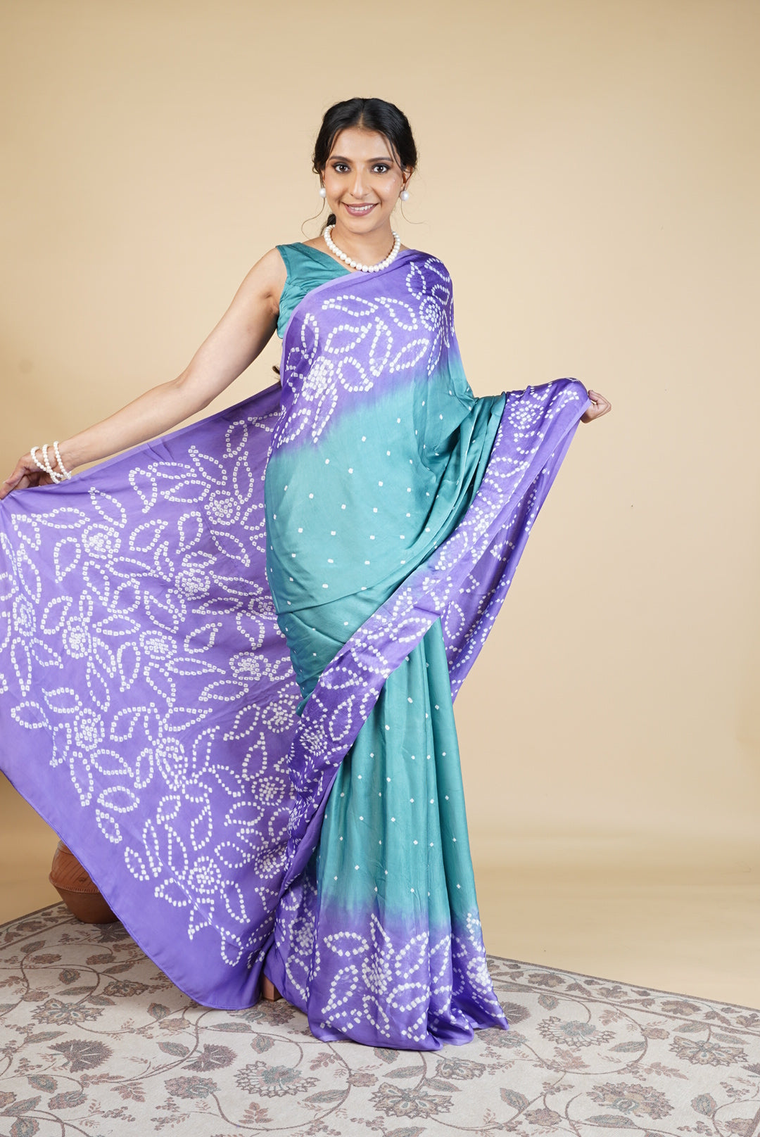 Maayro Bandhani Saree  | SHOBITAM