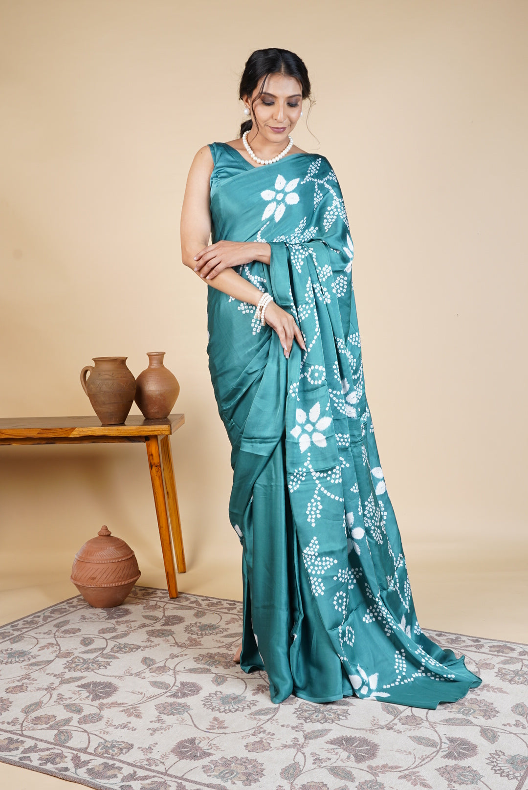 Taran Bandhani Saree | SHOBITAM