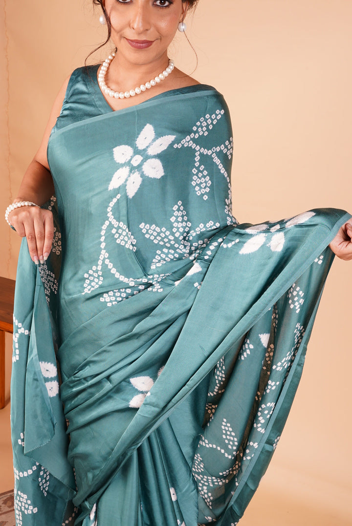 Taran Bandhani Saree | SHOBITAM