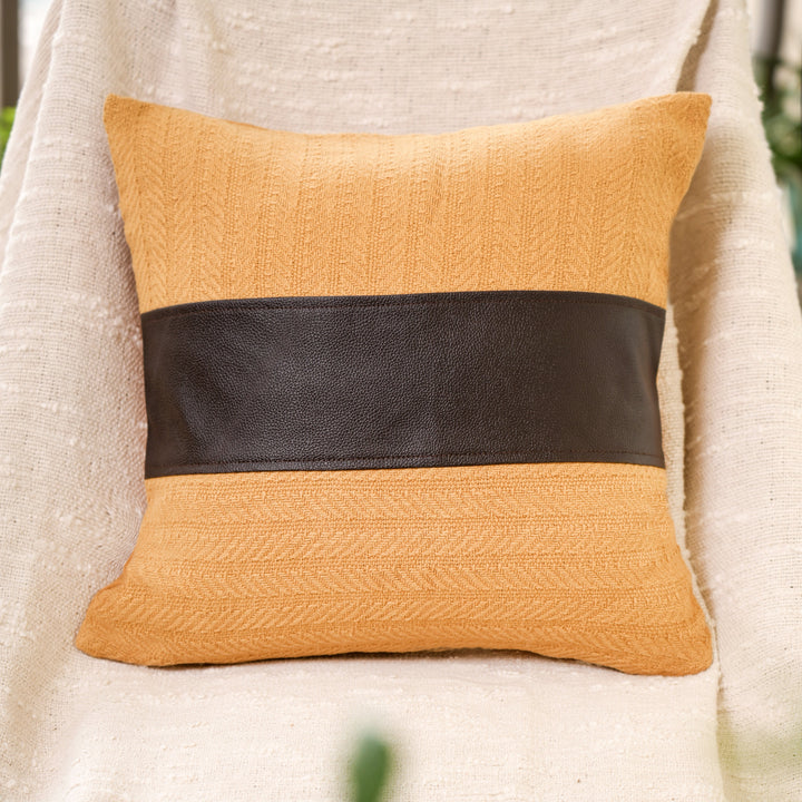 Horizon Gaze Cushion Covers Dandelion, 16" x 16", Pack of 2-SHOBITAM