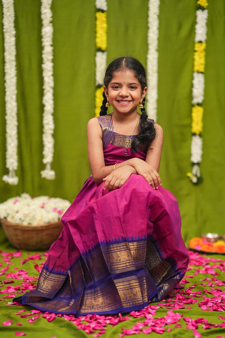 Prisha Pink Lehenga Mini | Made To Order