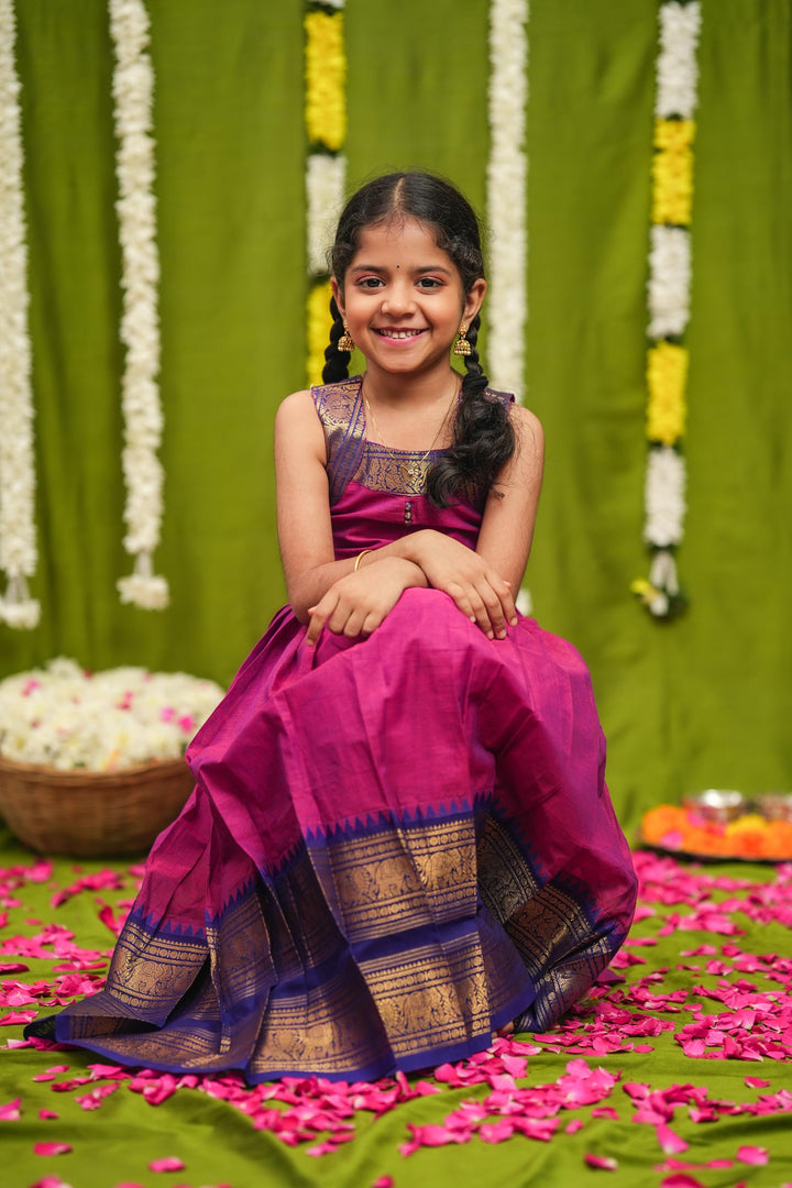 Prisha Pink Lehenga Mini | Made To Order