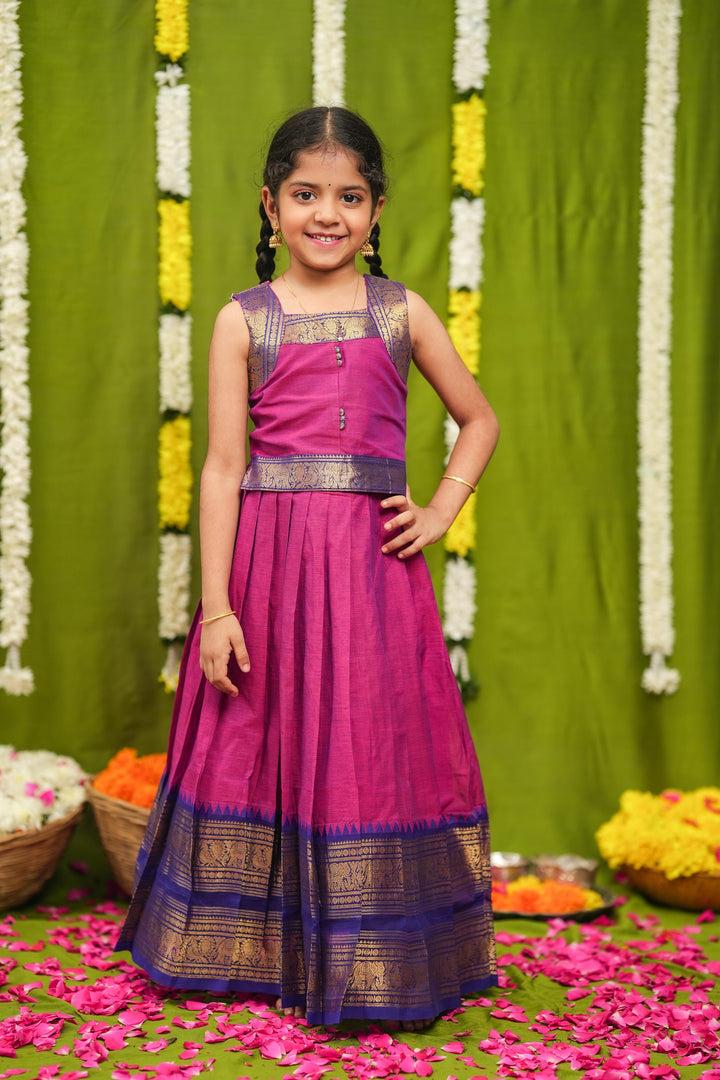 Prisha Pink Lehenga Mini | Made To Order
