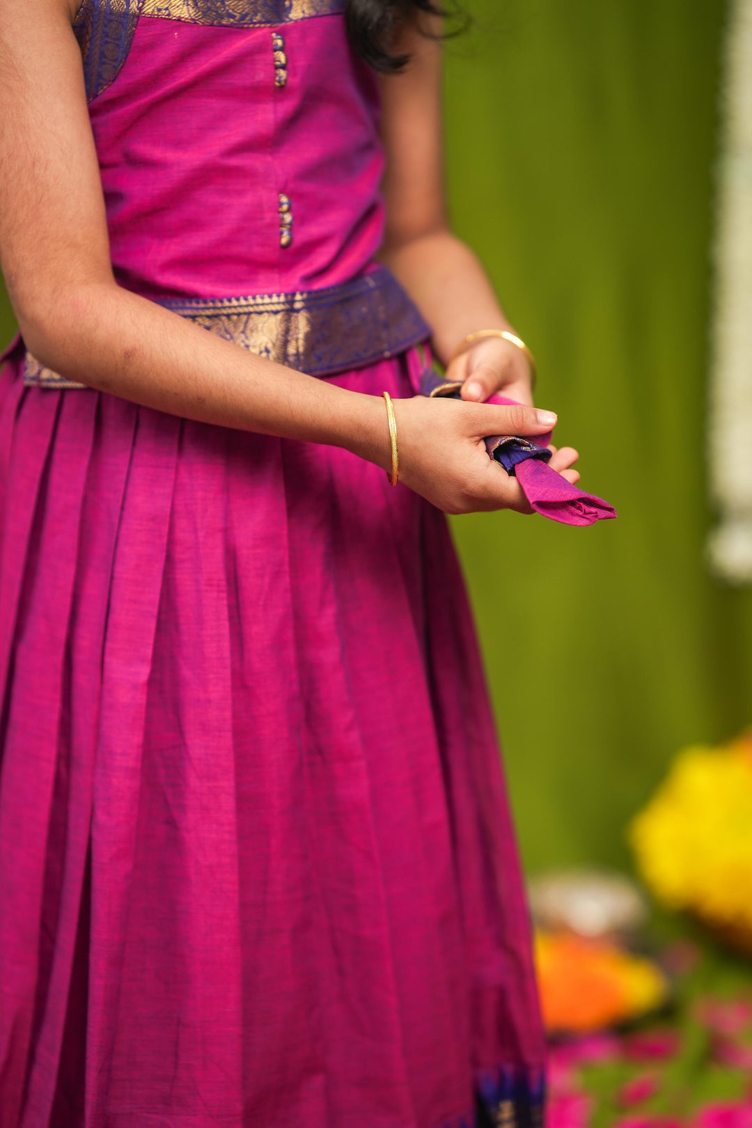 Prisha Pink Lehenga Mini | Made To Order