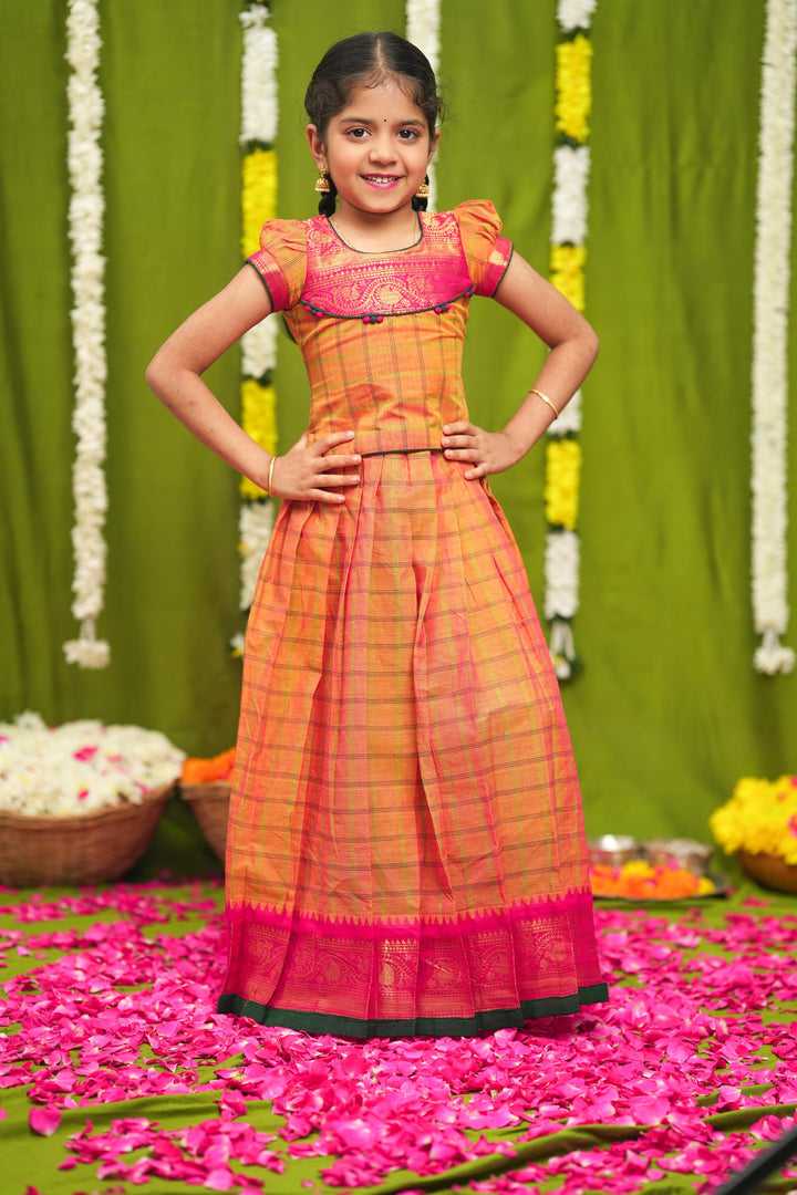 Samaira Yellow Lehenga Mini | Made To Order