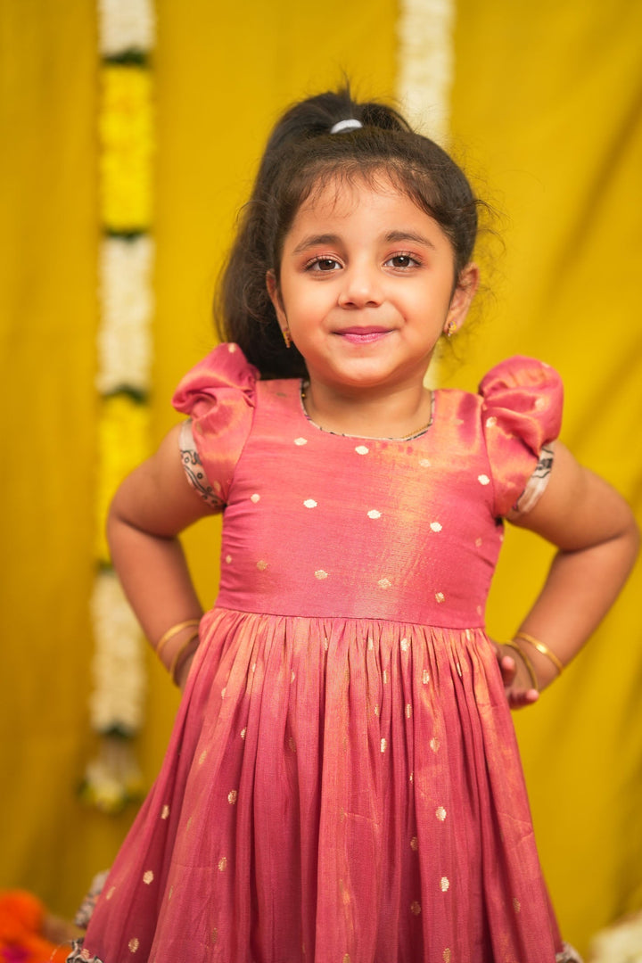 Charita Rose Pink Frock Mini | SHOBITAM