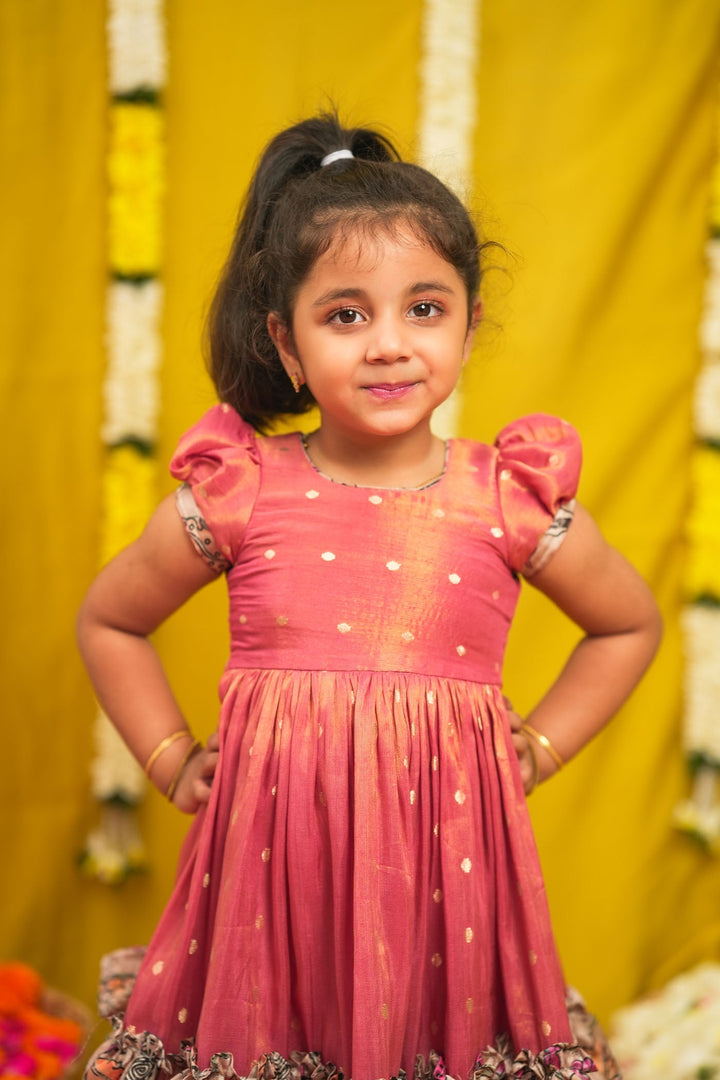 Charita Rose Pink Frock Mini | SHOBITAM