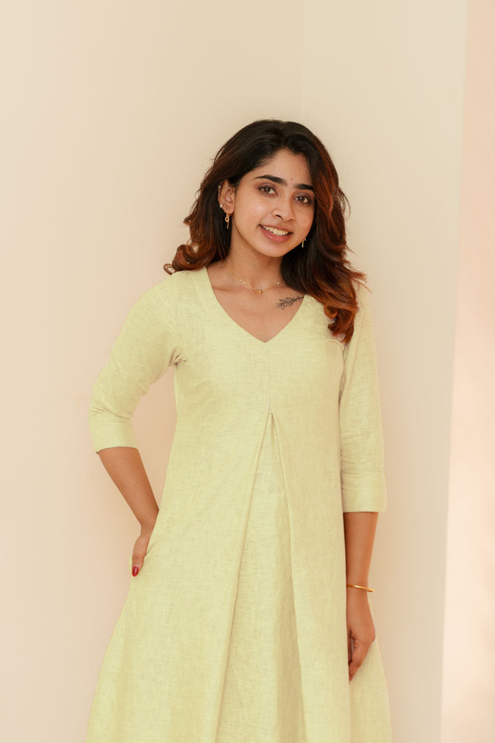 Cream Comfy Cotton 2-Piece Co-ord Set | Made to Order