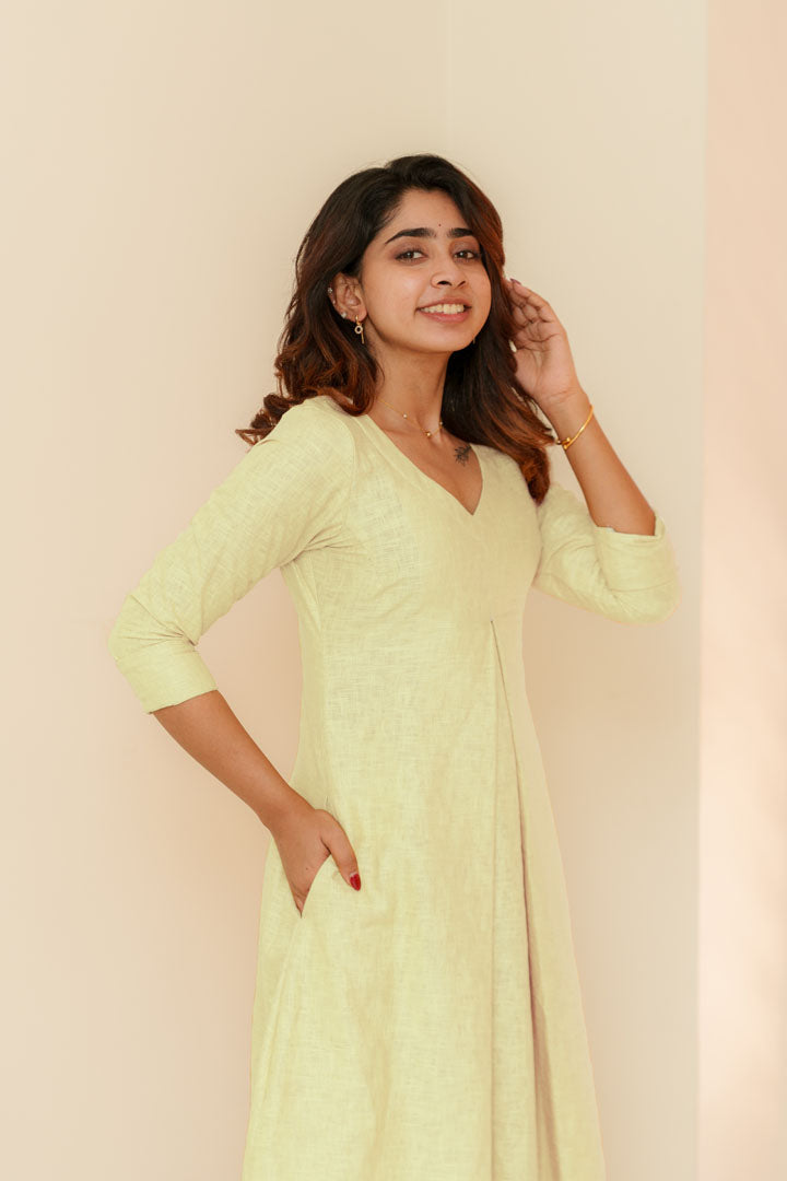 Cream Comfy Cotton 2-Piece Co-ord Set | Made to Order