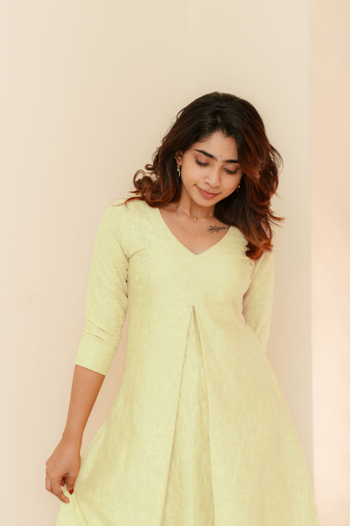 Cream Comfy Cotton 2-Piece Co-ord Set | Made to Order