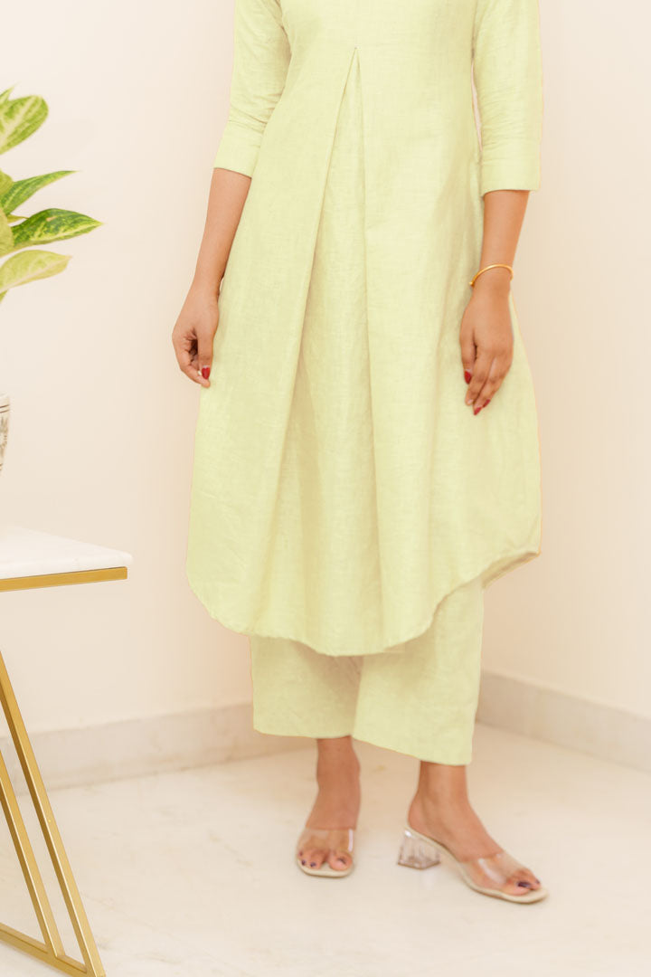 Cream Comfy Cotton 2-Piece Co-ord Set | Made to Order
