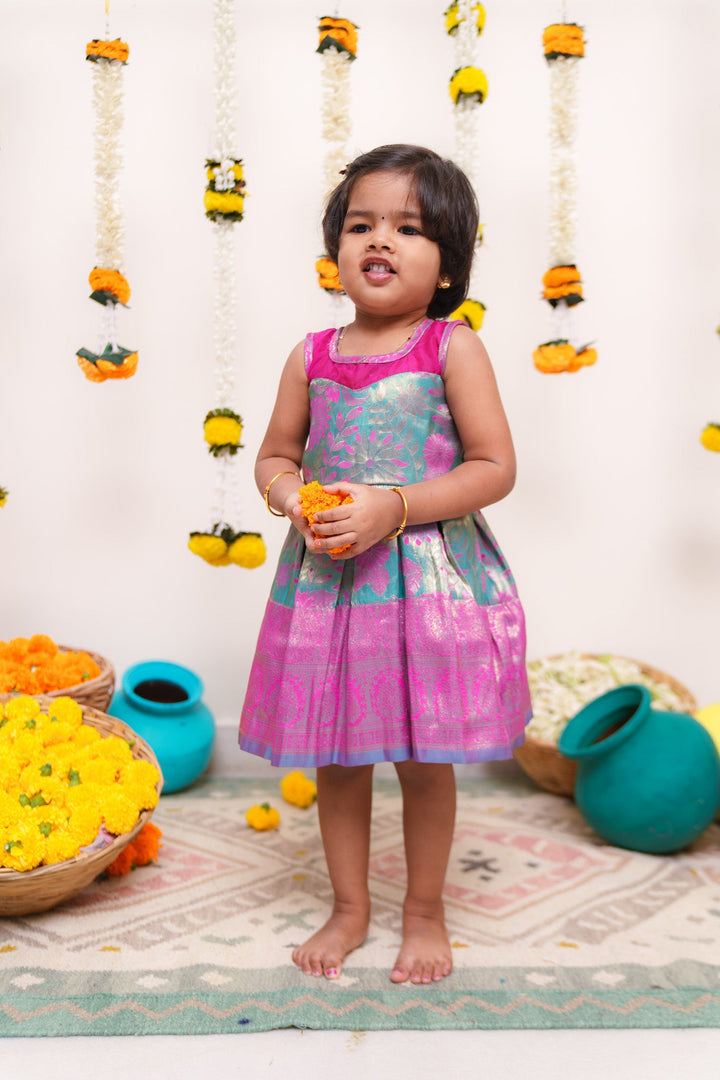 Varuni Pink & Blue Mini | Made To Order