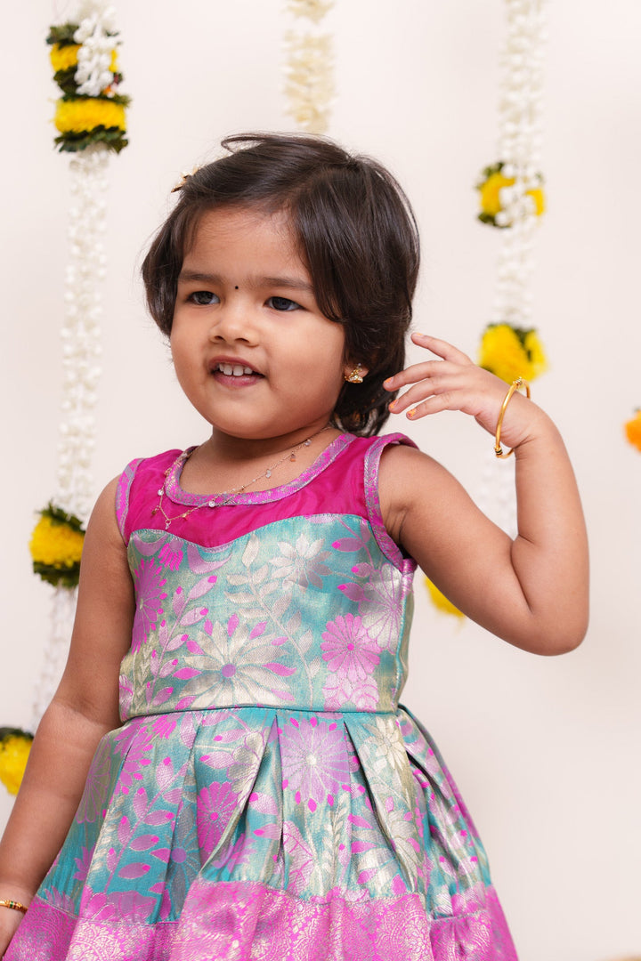 Varuni Pink & Blue Mini | Made To Order
