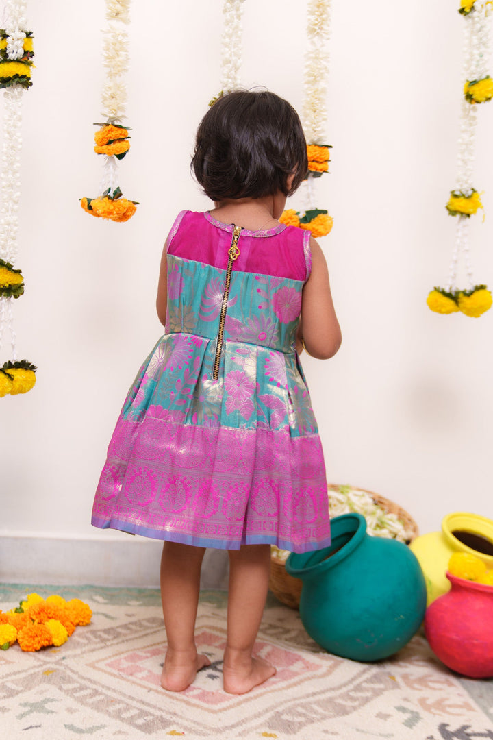 Varuni Pink & Blue Mini | Made To Order