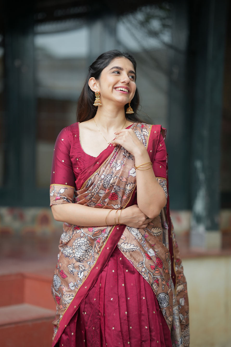 Manaswini Red Lehenga Set | Made to Order | SHOBITAM