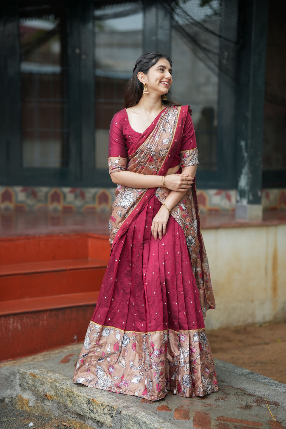 Manaswini Red Lehenga Set | Made to Order | SHOBITAM