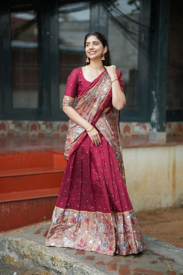 Manaswini Red Lehenga Set | Made to Order | SHOBITAM