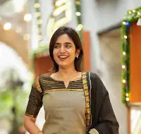 Radhi Grey Kurti and Dupatta (set of 2)