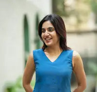 Nandhitha Teal Kurta and Pant Set ( Set of 2)