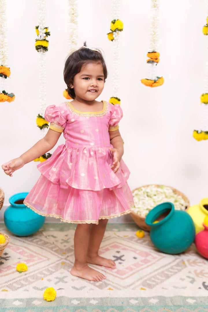 Saindhavi Pink Mini | Shobitam Custom Gowns | Made To Order