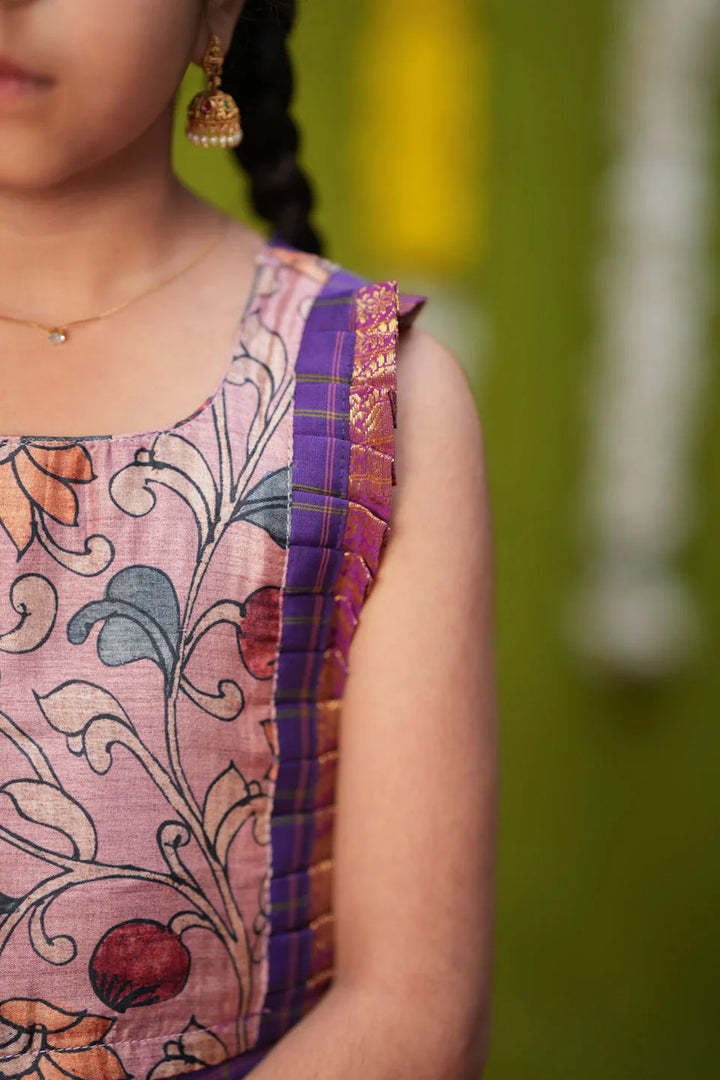 Akshara Purple Lehenga Mini | Made To Order