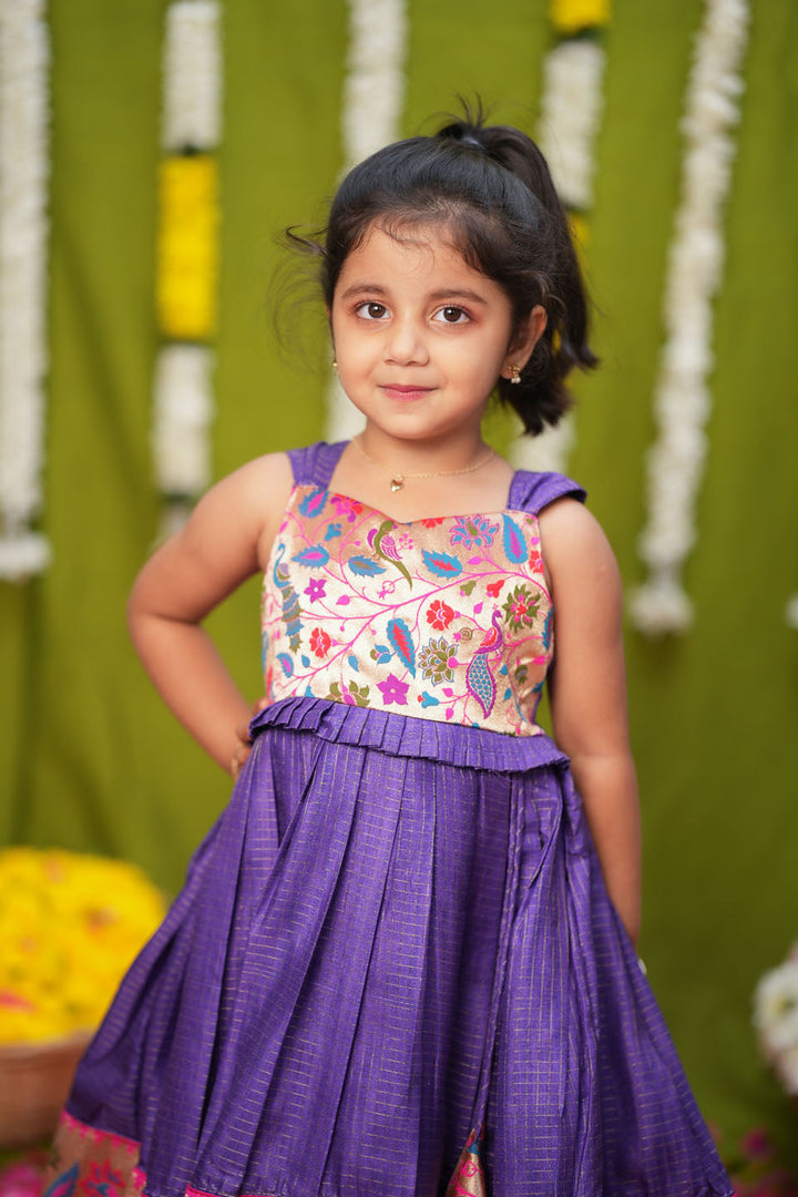 Bianca Violet Frock Mini | Made to Order | SHOBITAM