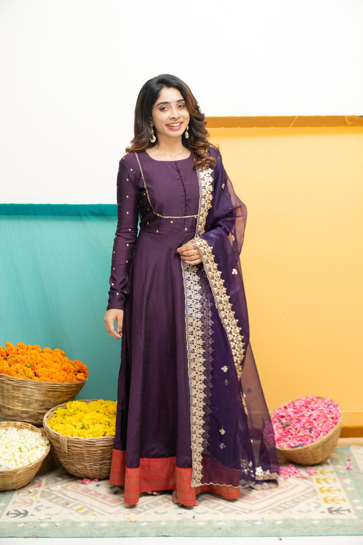 Nirainila Violet | Shobitam Custom Gowns | Made To Order
