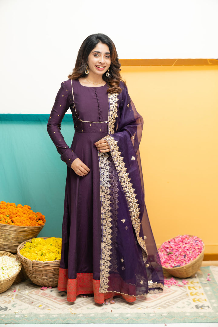 Nirainila Violet | Shobitam Custom Gowns | Made To Order
