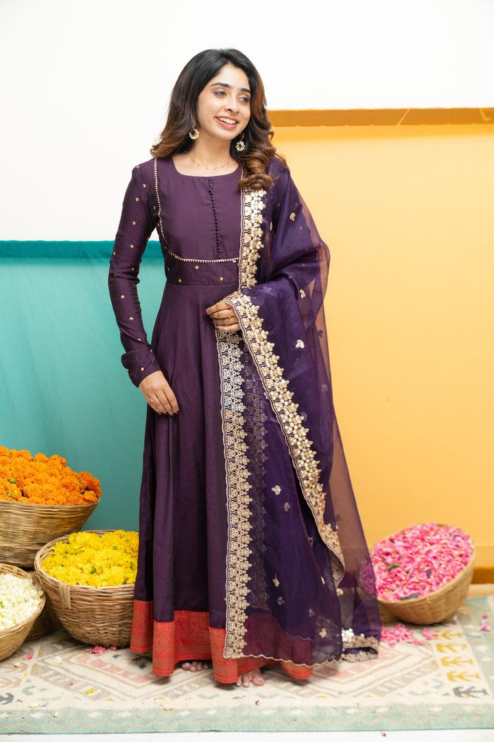 Nirainila Violet | Shobitam Custom Gowns | Made To Order