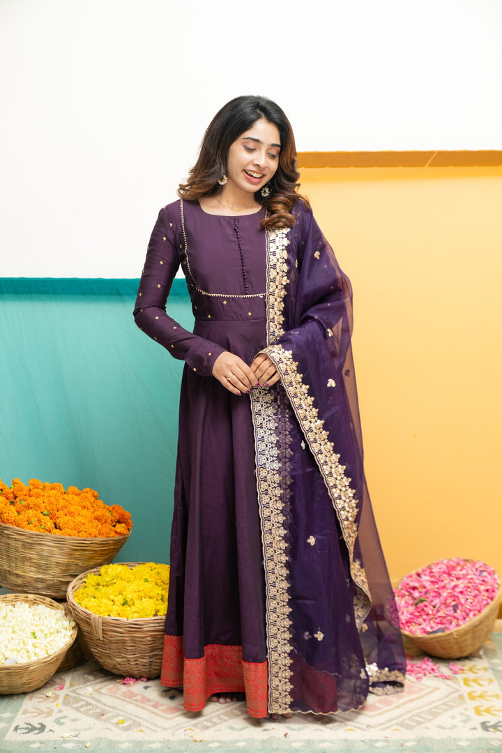 Nirainila Violet | Shobitam Custom Gowns | Made To Order