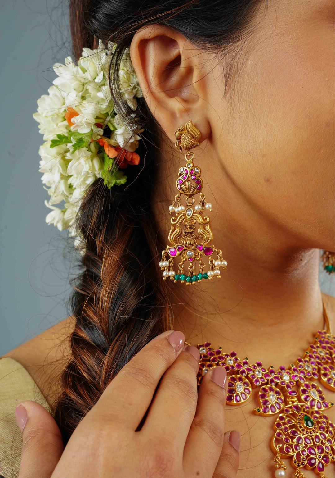 92.5 silver Enrica Nagas Earrings