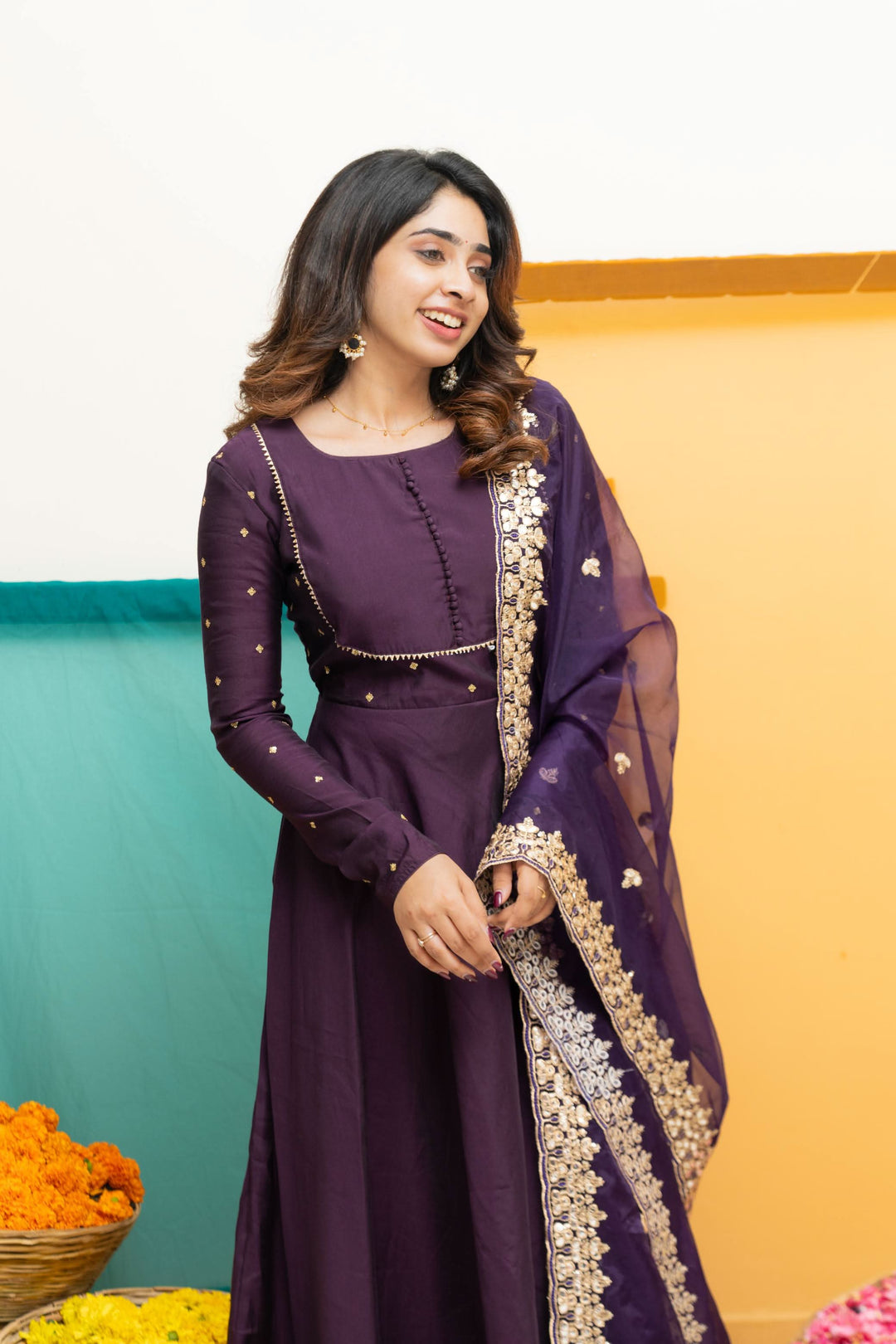 Nirainila Violet | Shobitam Custom Gowns | Made To Order