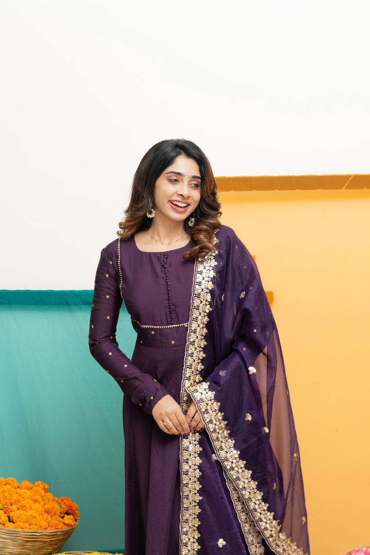 Nirainila Violet | Shobitam Custom Gowns | Made To Order