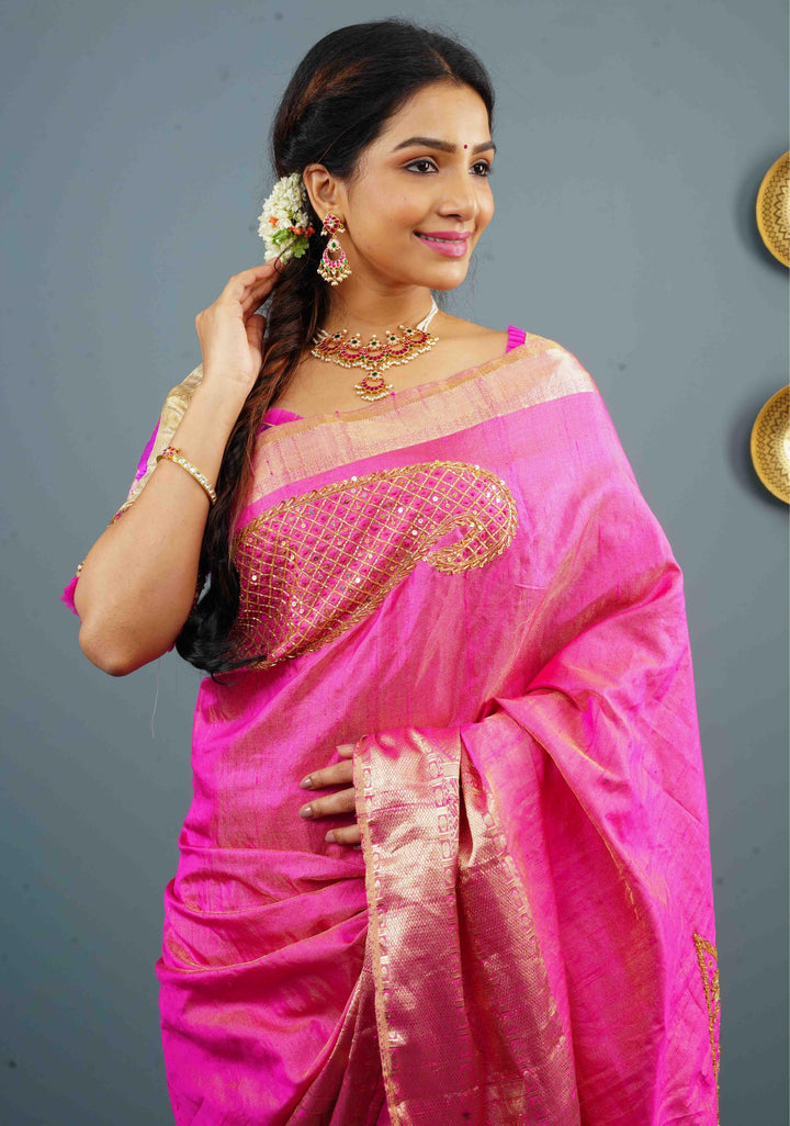 Ahmedabadi kundan Chand Jadau Necklace and Earrings Set